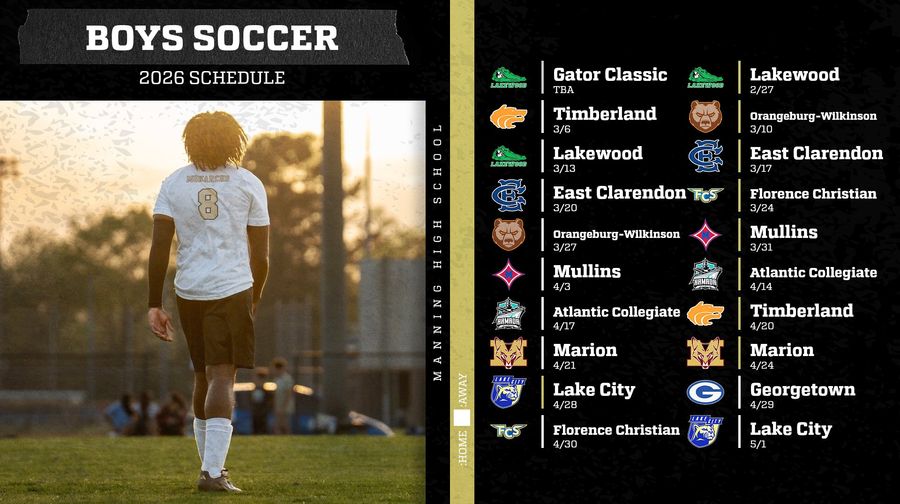 2026 Boys Soccer Schedule Release